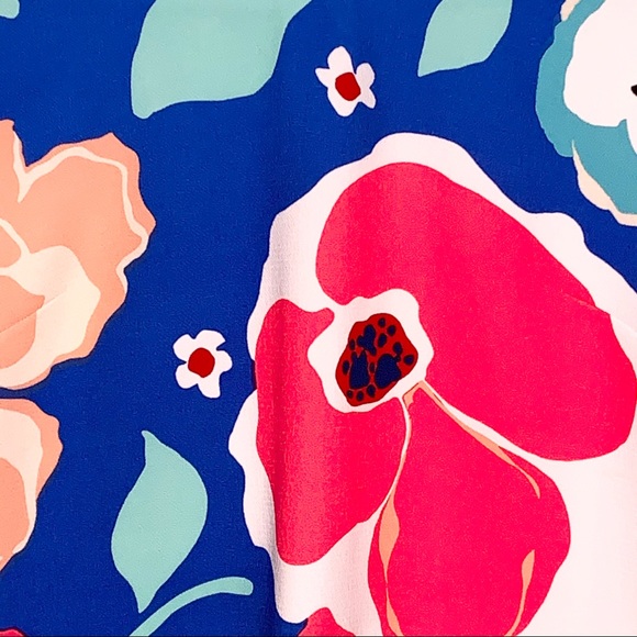 Kate Spade Ramona Floral Shirt Multicolor Size 6 - Picture 7 of 16